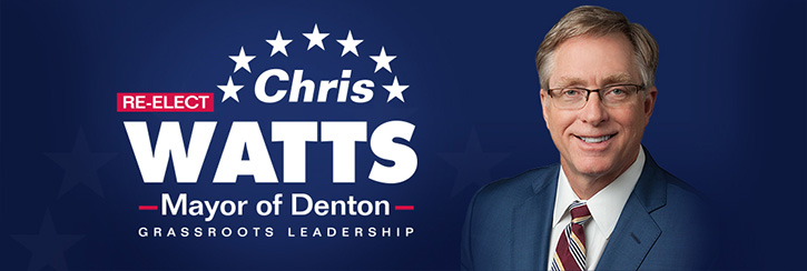 Chris Watts for Mayor logo